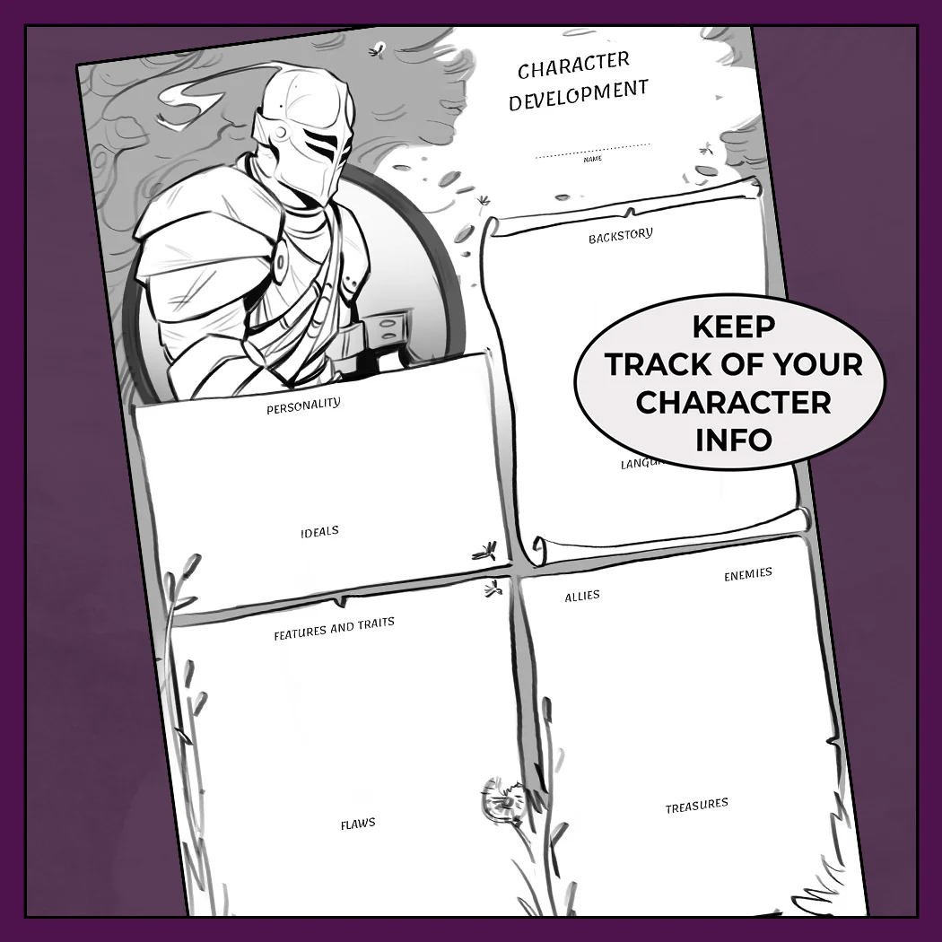 Vanguard - DnD 5e Fighter Character Sheet - Image 3